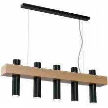 Pendant lamp WEST BLACK 5xGU10