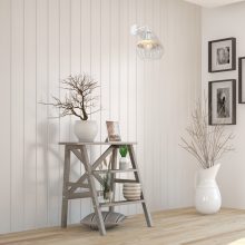 Wall lamp CLIFF WHITE 1xE27