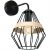 Wall lamp CLIFF BLACK 1xE27
