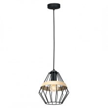 Pendant lamp CLIFF BLACK 1xE27