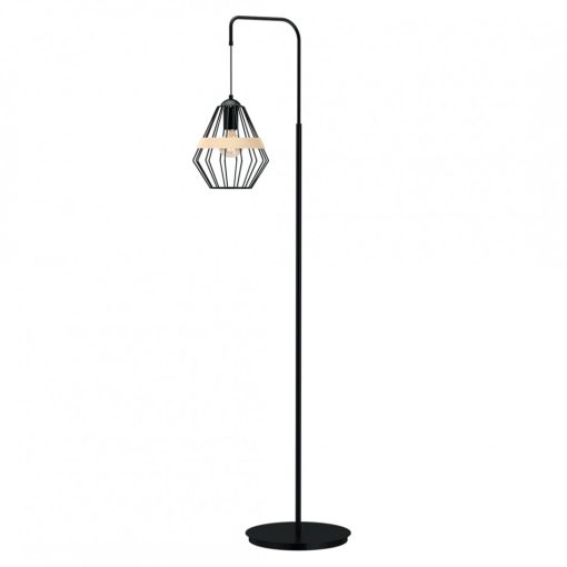 Lampa stojąca CLIFF BLACK 1xE27