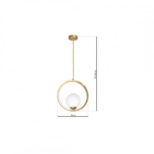 Pendant lamp VIENNA 1xE14