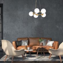 Pendant lamp VIENNA 5xE14
