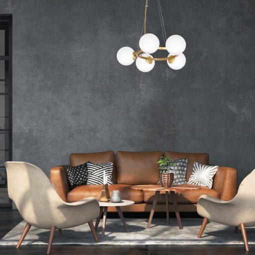Pendant lamp VIENNA 5xE14