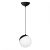 Pendant lamp SFERA BLACK 1xE14