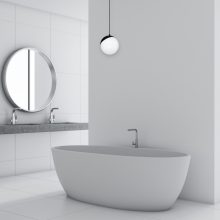 Pendant lamp SFERA BLACK 1xE14