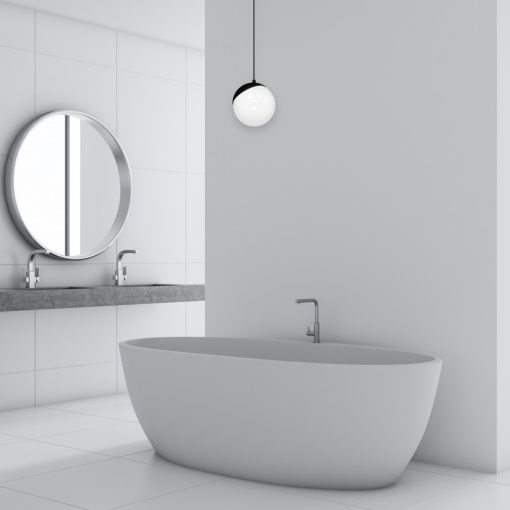 Pendant lamp SFERA BLACK 1xE14