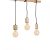 Pendant lamp JACK 3xE27