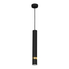 Pendant lamp JOKER BLACK/GOLD 1xGU10