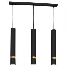 Pendant lamp JOKER BLACK/GOLD 3xGU10