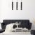 Pendant lamp JOKER BLACK/GOLD 3xGU10