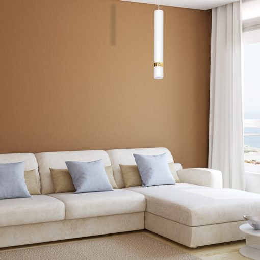 Pendant lamp JOKER WHITE/GOLD 1xGU10