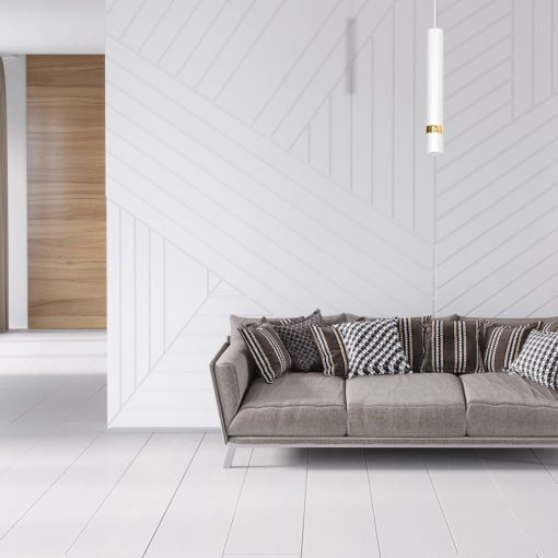 Pendant lamp JOKER WHITE/GOLD 1xGU10