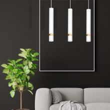 Pendant lamp JOKER WHITE/GOLD 3xGU10