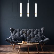 Pendant lamp JOKER WHITE/GOLD 3xGU10
