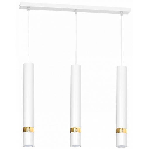 Pendant lamp JOKER WHITE/GOLD 3xGU10