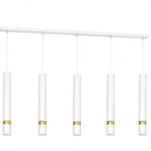Pendant lamp JOKER WHITE/GOLD 5xGU10