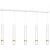Pendant lamp JOKER WHITE/GOLD 5xGU10