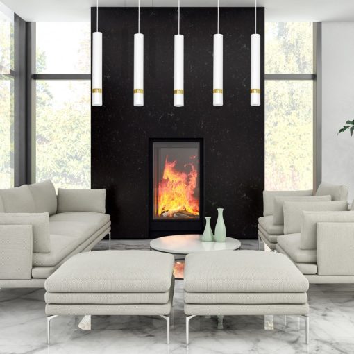 Pendant lamp JOKER WHITE/GOLD 5xGU10