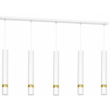 Pendant lamp JOKER WHITE/GOLD 5xGU10