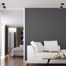 Wall lamp JOKER BLACK/GOLD 1xGU10