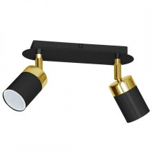 Ceiling  lamp JOKER BLACK/GOLD 2xGU10