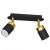 Ceiling  lamp JOKER BLACK/GOLD 2xGU10