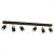 Ceiling  lamp JOKER BLACK/GOLD 6xGU10