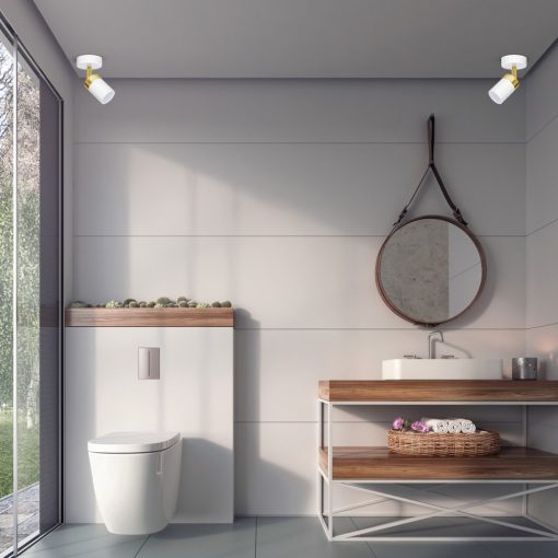 Wall lamp JOKER WHITE/GOLD 1xGU10