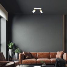 Ceiling  lamp JOKER WHITE/GOLD 2xGU10
