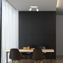 Ceiling  lamp JOKER WHITE/GOLD 2xGU10