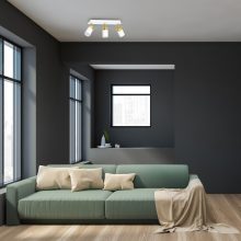 Ceiling  lamp JOKER WHITE/GOLD 3xGU10