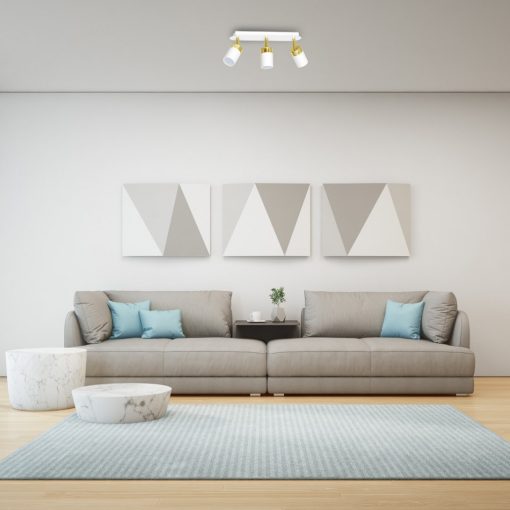 Ceiling  lamp JOKER WHITE/GOLD 3xGU10