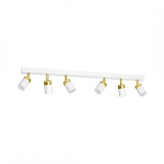 Ceiling  lamp JOKER WHITE/GOLD 6xGU10