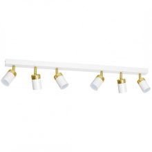 Ceiling  lamp JOKER WHITE/GOLD 6xGU10