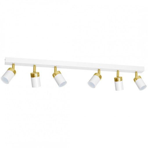 Ceiling  lamp JOKER WHITE/GOLD 6xGU10