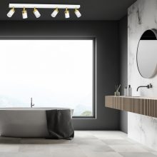 Ceiling  lamp JOKER WHITE/GOLD 6xGU10