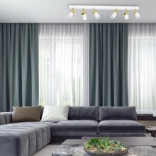 Ceiling  lamp JOKER WHITE/GOLD 6xGU10