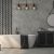 Pendant lamp ULF BLACK/WOOD 3xE27