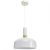 Pendant lamp MALMO WHITE/GOLD 1xE27