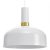 Pendant lamp MALMO WHITE/GOLD 1xE27