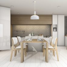 Pendant lamp MALMO WHITE/GOLD 1xE27