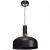 Pendant lamp MALMO BLACK/GOLD 1xE27