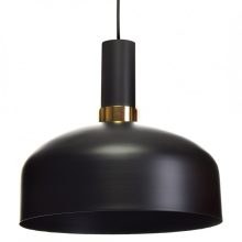Pendant lamp MALMO BLACK/GOLD 1xE27