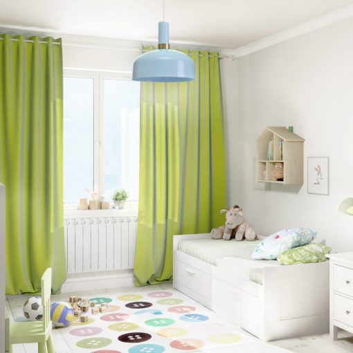 Pendant lamp MALMO BLUE 1xE27