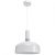 Pendant lamp MALMO WHITE/CHROME 1xE27