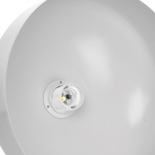 Pendant lamp MALMO WHITE/CHROME 1xE27