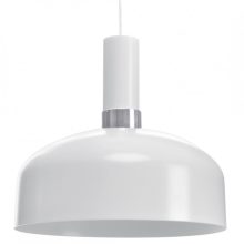 Pendant lamp MALMO WHITE/CHROME 1xE27