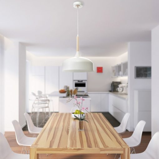 Pendant lamp TAYLOR WHITE 1xE27 60W