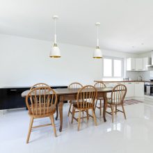 Pendant lamp CLARK WHITE/GOLD 1xE27